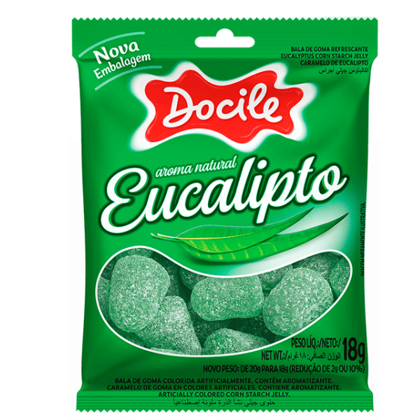 BALA DOCIGOMA MINISSINO EUCALIPTO 24X18G
