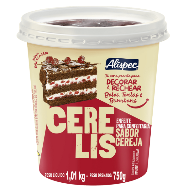 CEREJA ARTIFICIAL CERELIS 750G/1,01KG