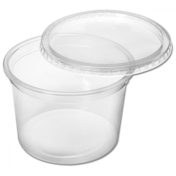 KIT POTE PLASZOM 200ML PRT- 220 SOBRETAMPAMPA TRANSPARENTE COM 25