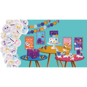 KIT BOLINHO FESTCOLOR BOLOFOFOS COM 7 PEÇAS