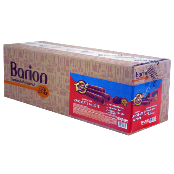 ROLO WAFER BARION COBERTURA CHOCOCOLATE AO LEITE COM 1.6KG