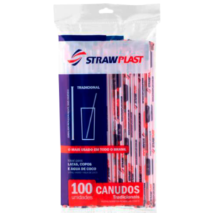 CANUDO STRAWPLAST 5X210 B/V CS301 SACHÊ COM 100