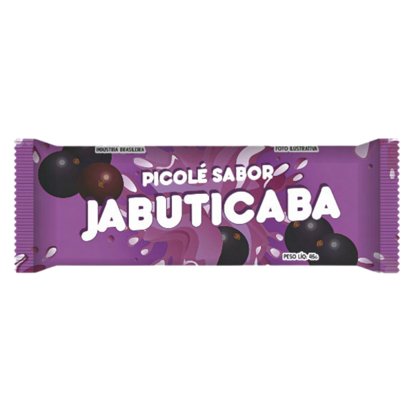 SAQUINHO BOPP RIACHO PARA PICOLÉ JABUTICABA COM 200G