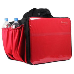 MOCHILA TÉRMICA BOLSO PIZZA VERMELHA 45L UNIDADE