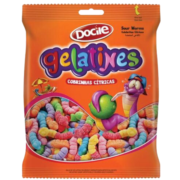 GELATINES DOCILE COBRINHA CÍTRICA 1KG