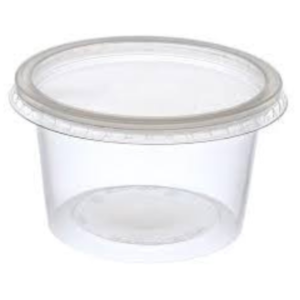 KIT POTE COPOZAN 500ML SOBRETAMPA TRANSPARENTE COM 25