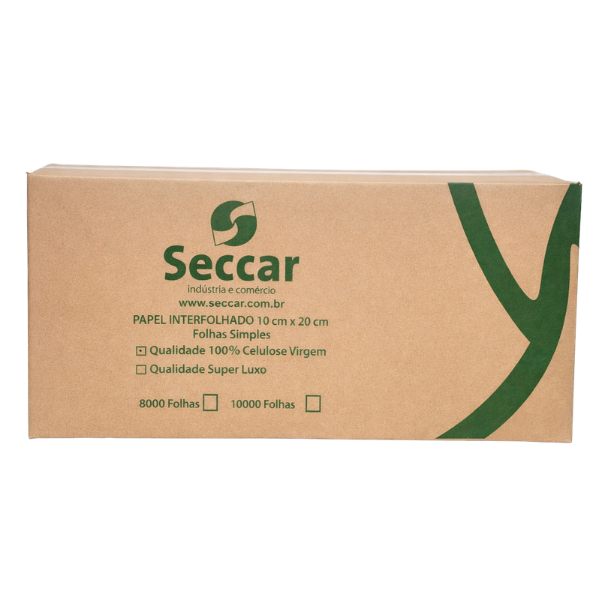 PAPEL HIGIÊNICO CAI CAI SECCAR 10X20 100% COM 10000