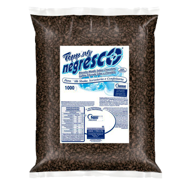 BISCOITO TRITURADO NESTLE NEGRESCO COM 1000G