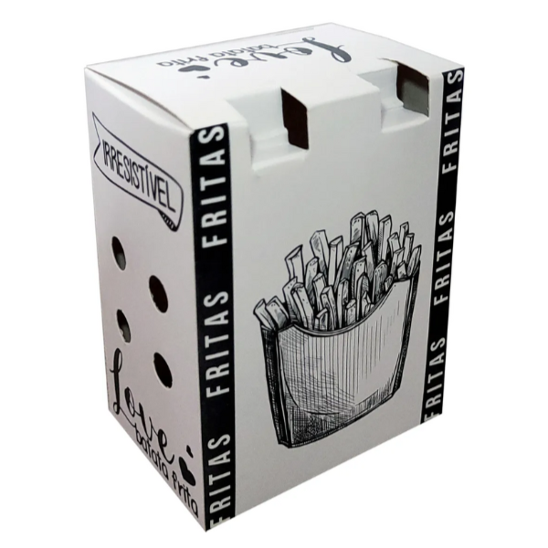 CAIXA PAPEL PLUMA BATATA BRANCO/PRETO FECHADA C100