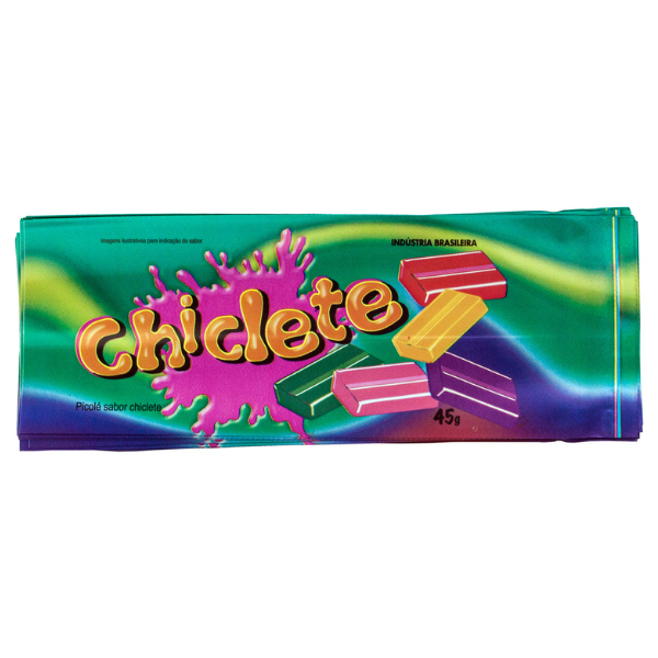 SAQUINHO BOPP RIACHO PARA PICOLÉ CHICLETE COM 200G