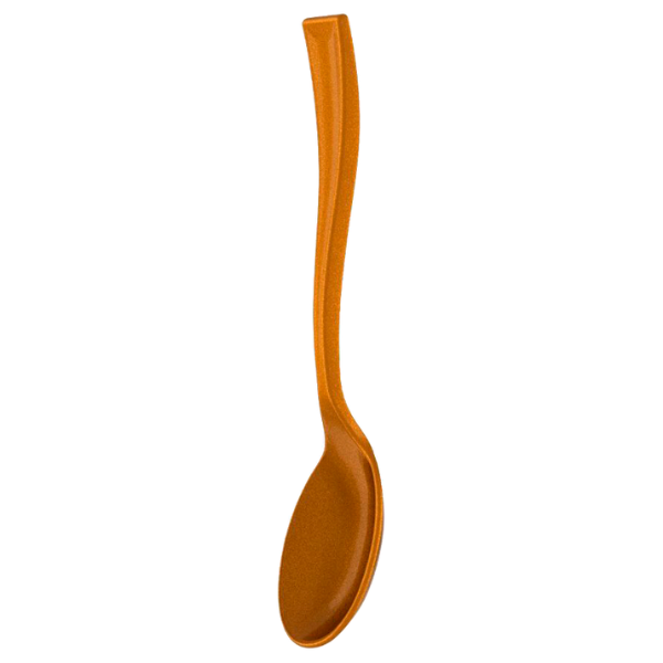 COLHER PLASTILÂNIA SOBREMESA AMERICANA BRONZE COM 20