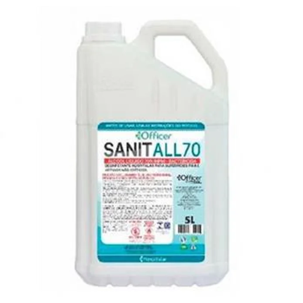 ÁLCOOL LÍQUIDO SANITALL 70% 5L