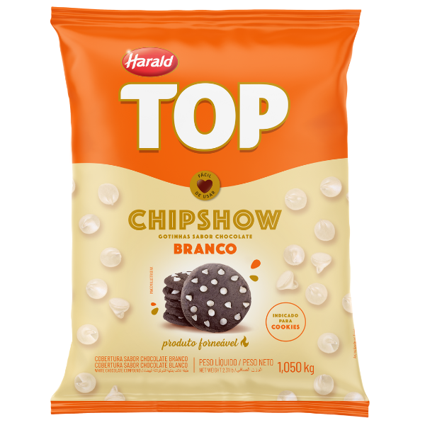 GOTA CHIPSHOW TOP HARALD BRANCA COM 1,01KG