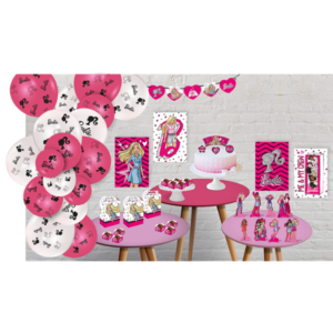 KIT BOLINHO FESTCOLOR BARBIE COM 7 PEÇAS