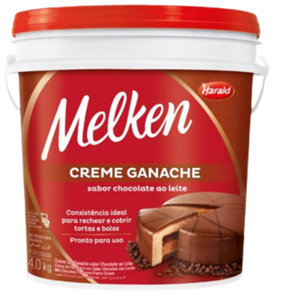 GANACHE MELKEN HARALD AO LEITE 4KG