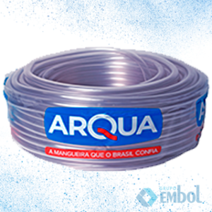 MANGUEIRA ARQUA CRISTAL 1/2″ X 1,5MM ROLO 50M