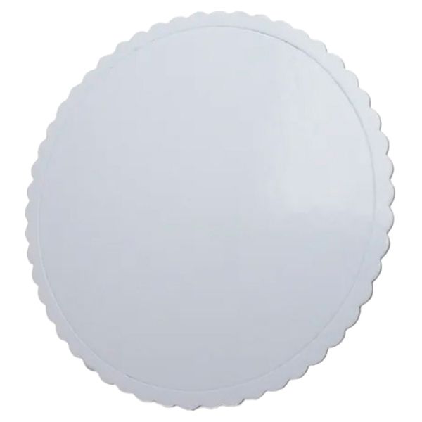BANDEJA PAPEL CAKE BOARD 15CM BRANCA - UNIDADE