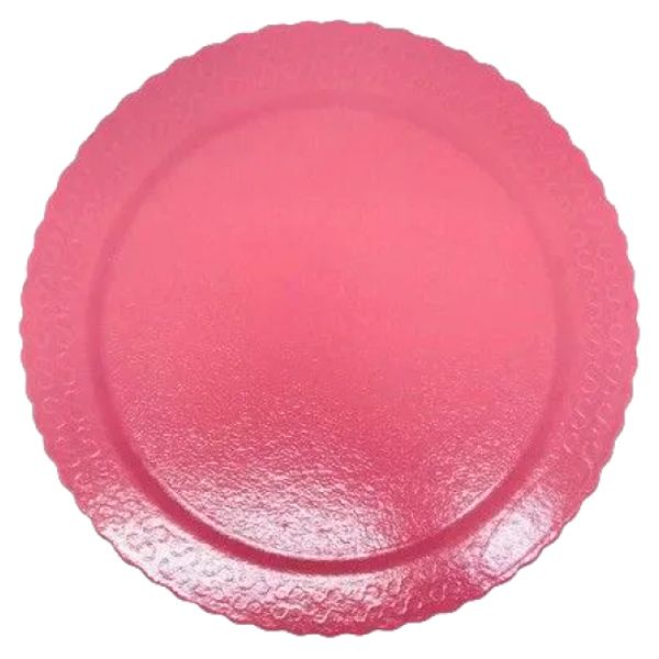 BANDEJA PAPEL CAKE BOARD 15CM ROSA - UNIDADE