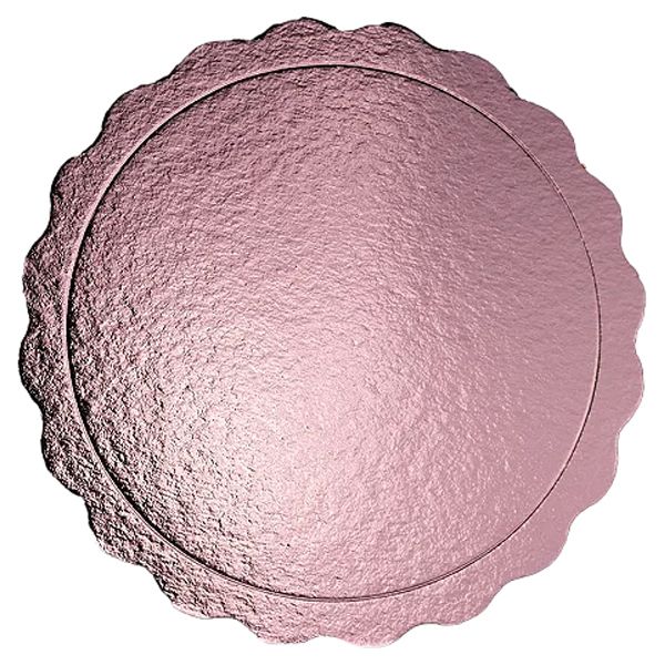 BANDEJA PAPEL CAKE BOARD 21CM ROSE - UNIDADE