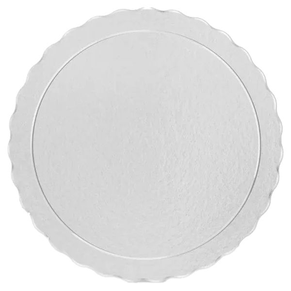 BANDEJA PAPEL CAKE BOARD 26CM BRANCO - UNIDADE