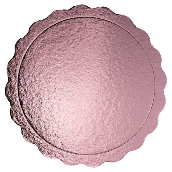 BANDEJA PAPEL CAKE BOARD 38CM ROSA - UNIDADE