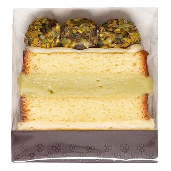 SLICE MEIA FATIA BOLO MARROM FIORI COM 5