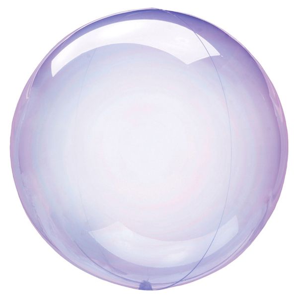 BALÃO GOLDEN FESTA BUBBLE 24 ROXO COM 1