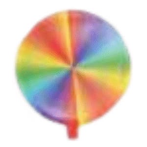 BALÃO GOLDEN FESTA PERSONALIZE 18` RAINBOW COM 1