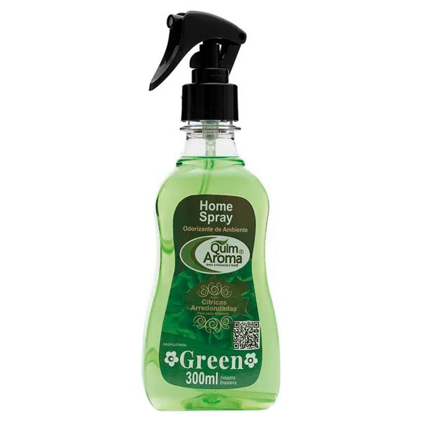 ODORIZANTE QUIM AROMA HOME SPRAY GREEN 300ML
