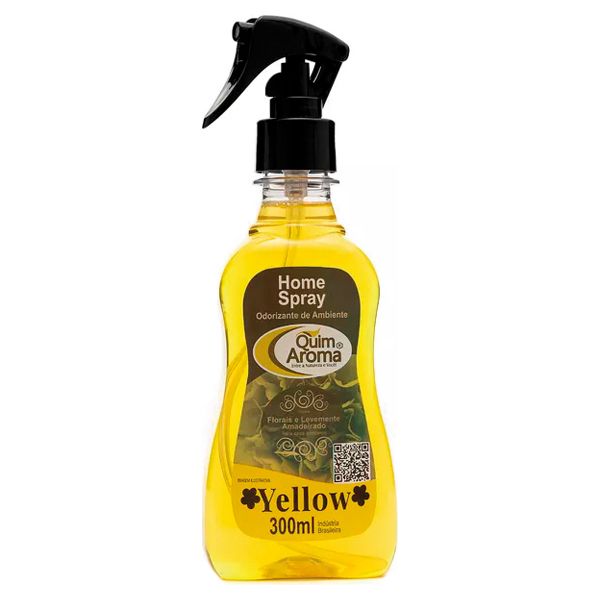 ODORIZANTE QUIM AROMA HOME SPRAY YELLOW 300ML