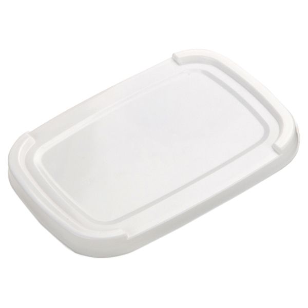 TAMPA MEPLAS POTE SORVETE RETANGULAR 2,0L NATURAL COM 25