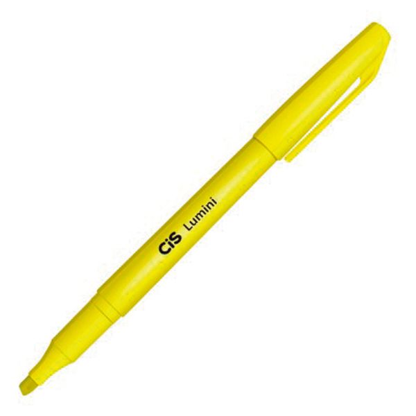 MARCA TEXTO CIS LUMINI AMARELO UNIDADE