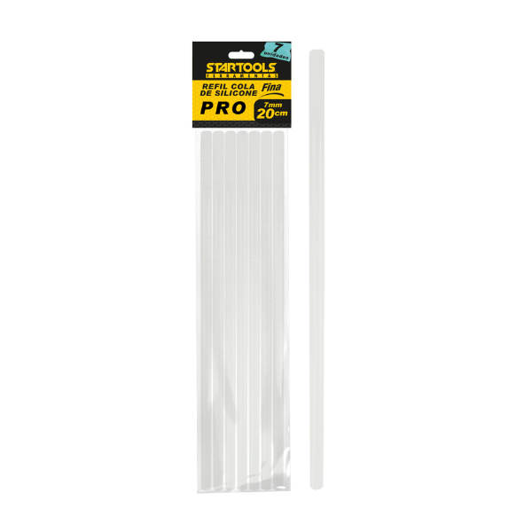 COLA QUENTE SILICONE STARTOOLS FINO 20CM COM 7
