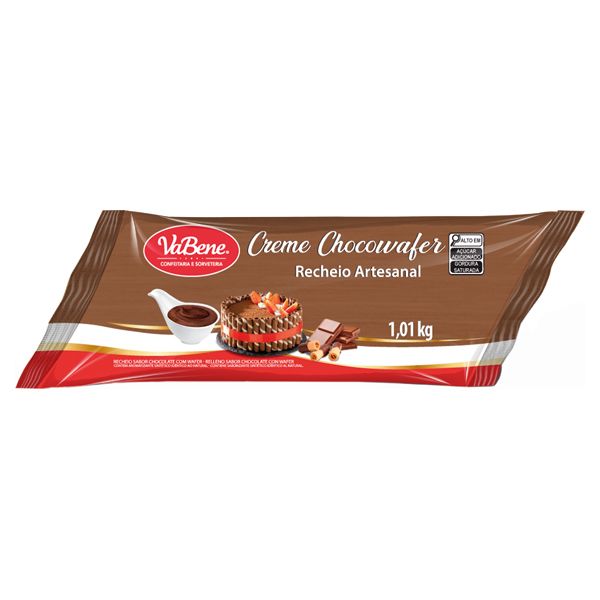 RECHEIO VABENE CREME CHOCOWAFER 1,01KG