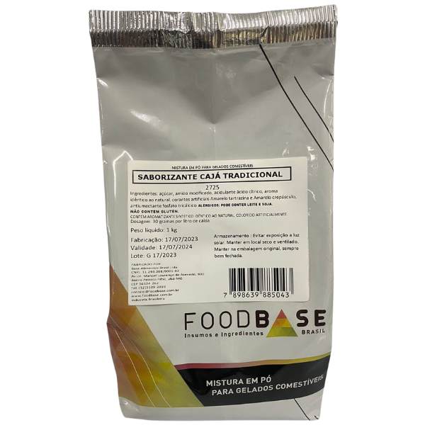 PÓ SABORIZANTE FOODBASE CAJA TRADICIONAL 1KG