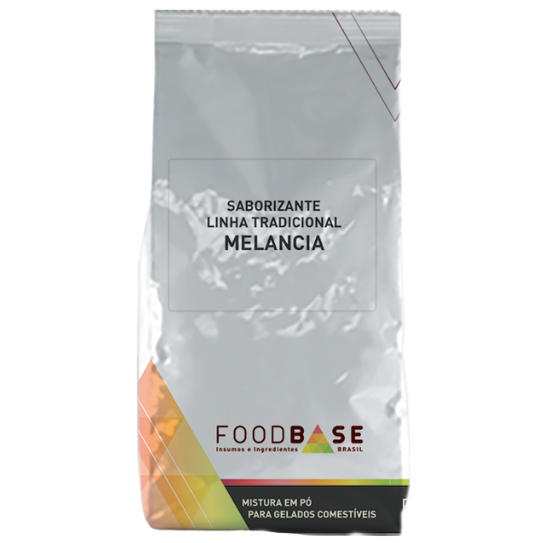 PÓ SABORIZANTE FOODBASE MELANCIA TRADICIONAL 1KG