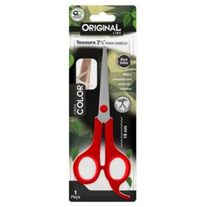 TESOURA ORIGINAL 7 1/2 COLOR PARA CABELO 19CM