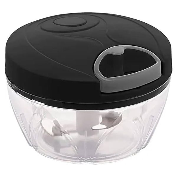 PROCESSADOR MANUAL ALIMENTOS 500ML PRETO