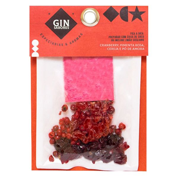 ESPECIARIA BLEND GIN SABORES VERMELHO 12G