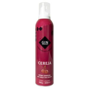 ESPUMA GIN SABORES CEREJA COM 200G