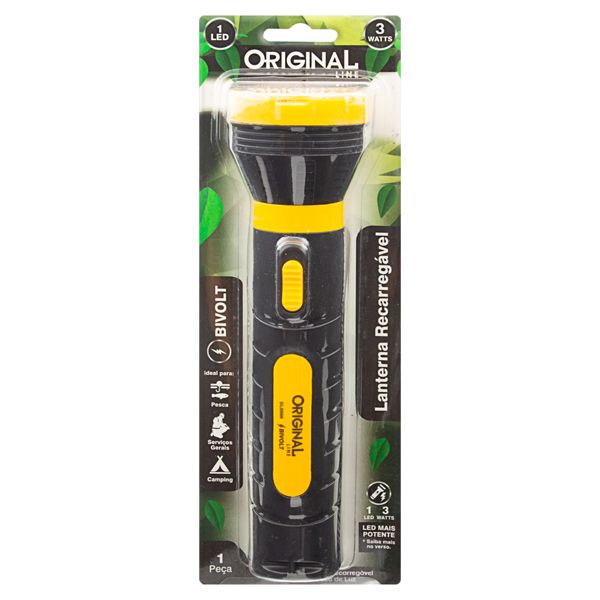 LANTERNA ORIGINAL LINE 3W BIVOLT 1 LED
