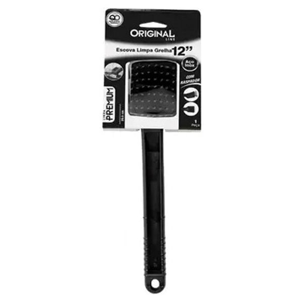 ESCOVA LIMPEZA ORIGINAL LIMPA GRELHA PREMIUM 12