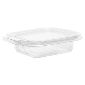EMBALAGEM FIBRAFORM F730 POTE QUADRADO 250ML COM LACRE COM 100