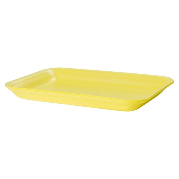 BANDEJA COPOBRAS ABSORVENTE CRA03 240X185X20MM AMARELA COM 400