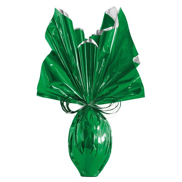 EMBALAGEM L OVO METALIZADO 69X89 VERDE COM 25