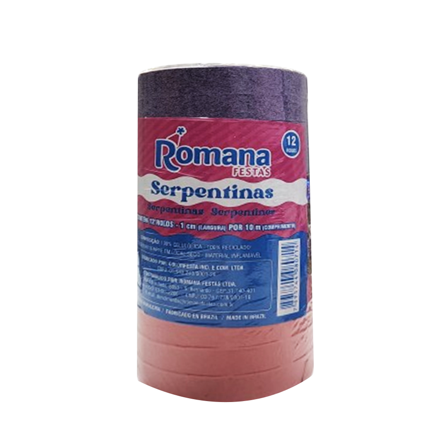SERPENTINA ROMANA FESTAS SORTIDA COM 12