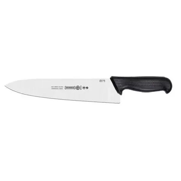 FACA INOX MUNDIAL PRETA 25,4CM 5510-10