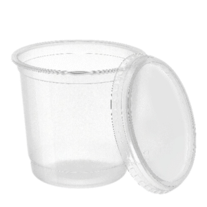 KIT POTE DANUBIO 1000ML TRANSPARENTE PACOTE COM 24