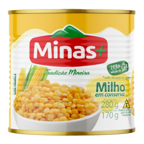 MILHO VERDE CONSERVA MINAS MAIS 170G