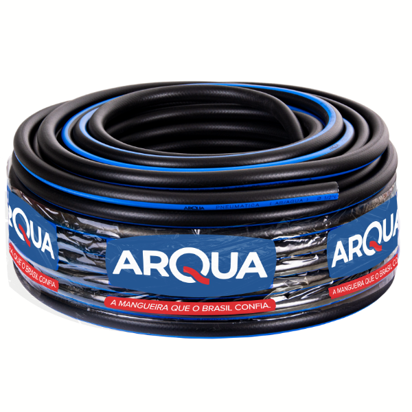 MANGUEIRA ARQUA PNEUMATICA AR/AGUA PRETA 50M